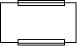 Outline of classroom as a simple rectangle, showing locations of windows.